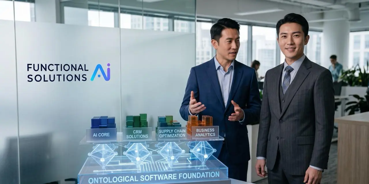 Company ontology foundation for connected AI systems